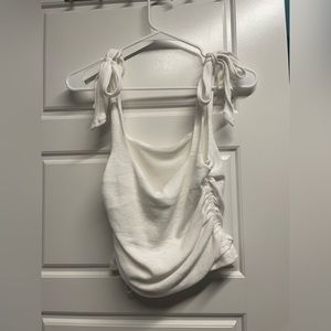 Free People Boulevard white tank size xs